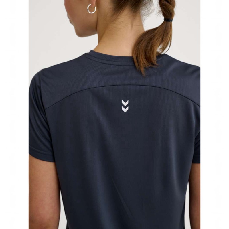 Hummel Pulse Workout W S/S T-shirts Damen Schwarz | 527164-795