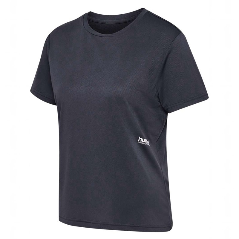 Hummel Pulse Workout W S/S T-shirts Damen Schwarz | 527164-795