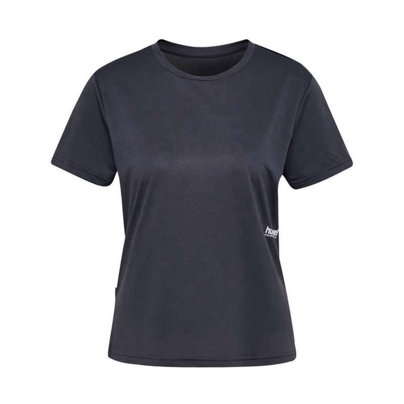 Hummel Pulse Workout W S/S T-shirts Damen Schwarz | 527164-795