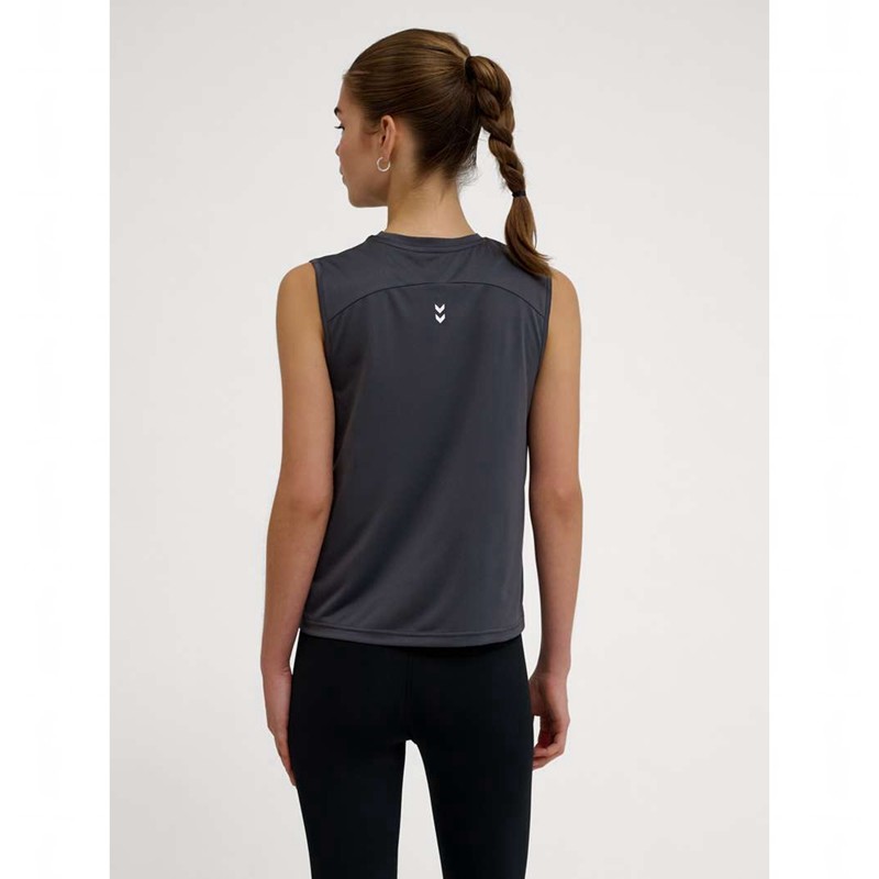 Hummel Pulse Workout W Tanktop Damen Schwarz | 449417-184