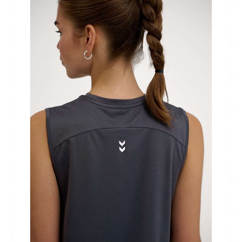 Hummel Pulse Workout W Tanktop Damen Schwarz | 449417-184