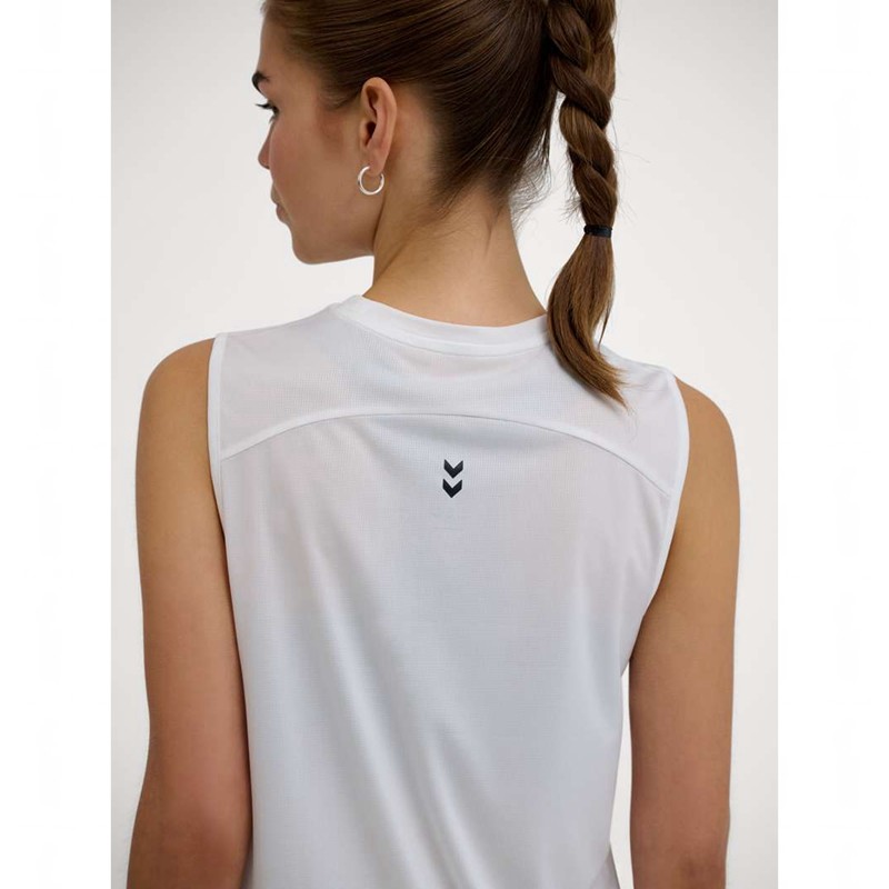 Hummel Pulse Workout W Tanktop Damen Weiß | 709110-663