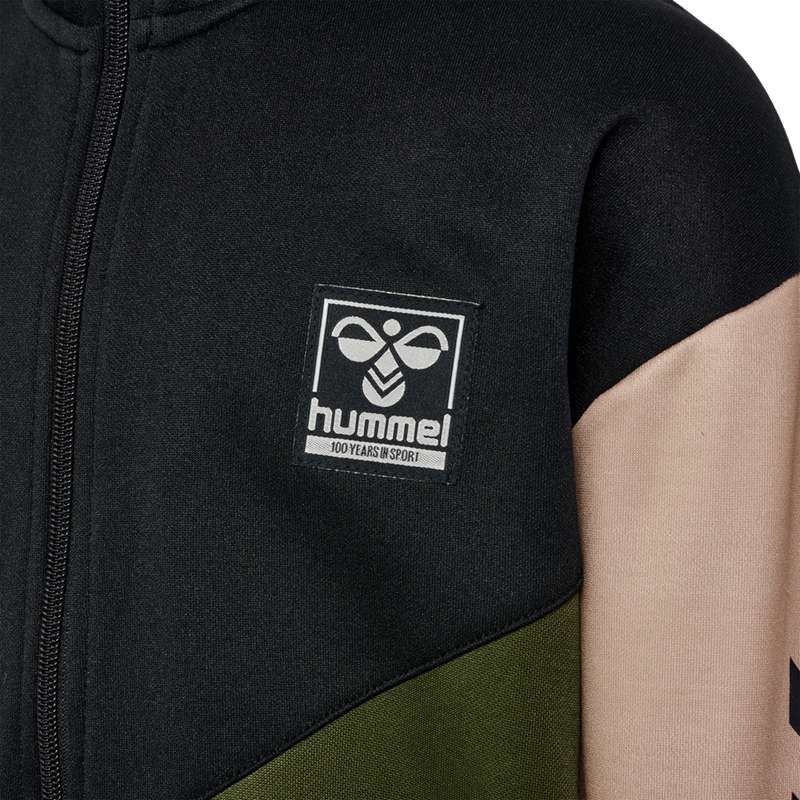 Hummel Rane Zip Jacken Kinder Olivgrün | 320293-256