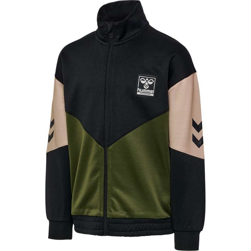 Hummel Rane Zip Jacken Kinder Olivgrün | 320293-256