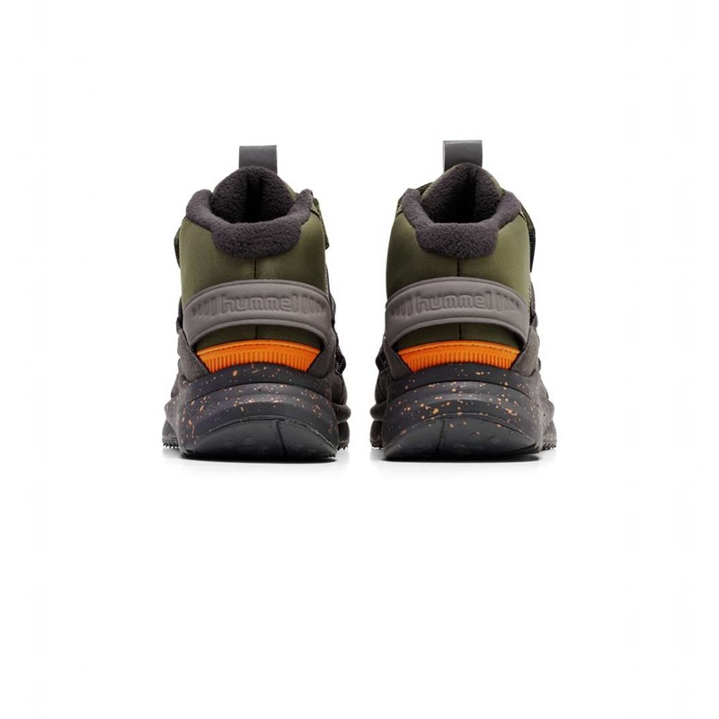 Hummel Reach Conquer Mid Tex Jr Winterschuhe Kinder Olivgrün | 572107-701