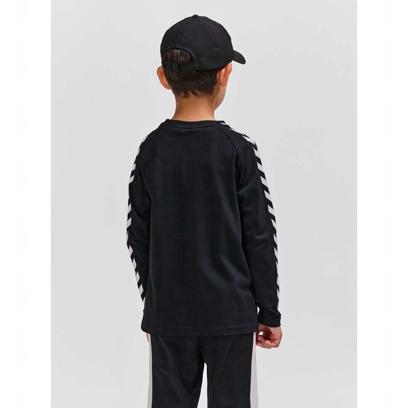 Hummel Ready L/S T-shirts Kinder Schwarz | 849915-873