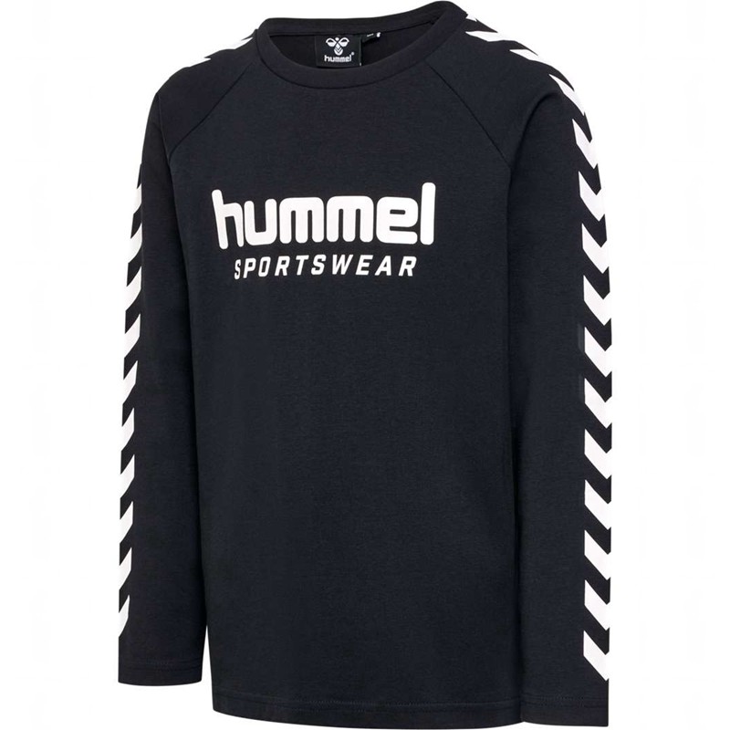 Hummel Ready L/S T-shirts Kinder Schwarz | 849915-873