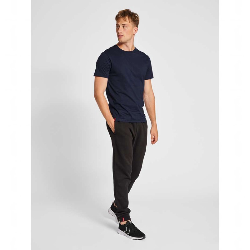 Hummel Red Basic S/S Sneakers Herren Navy | 049680-243