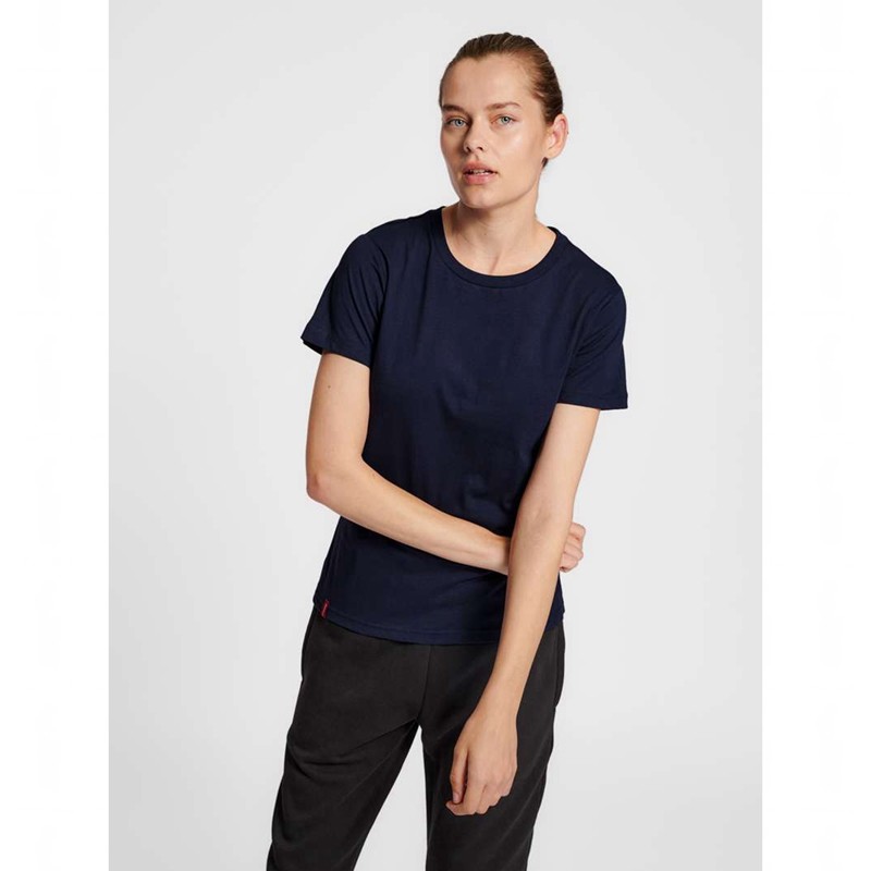Hummel Red Basic S/S Strumpfhose Damen Navy | 710257-866