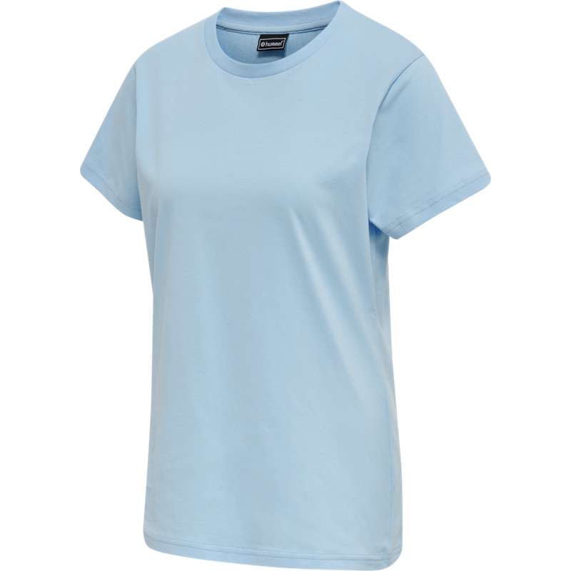 Hummel Red Basic S/S T-shirts Damen Blau | 755398-418
