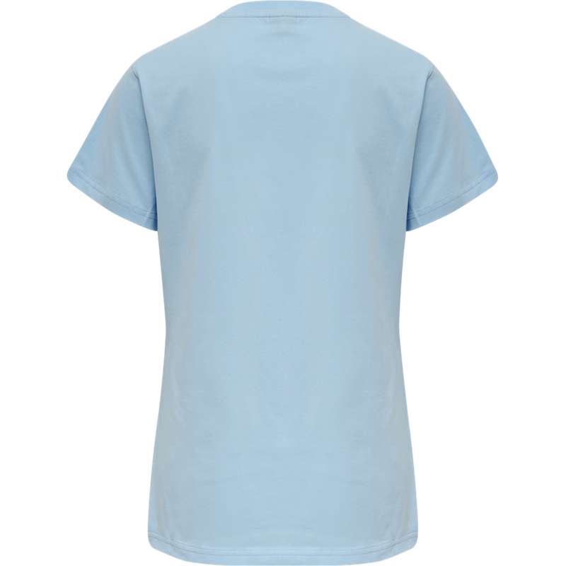 Hummel Red Basic S/S T-shirts Damen Blau | 755398-418