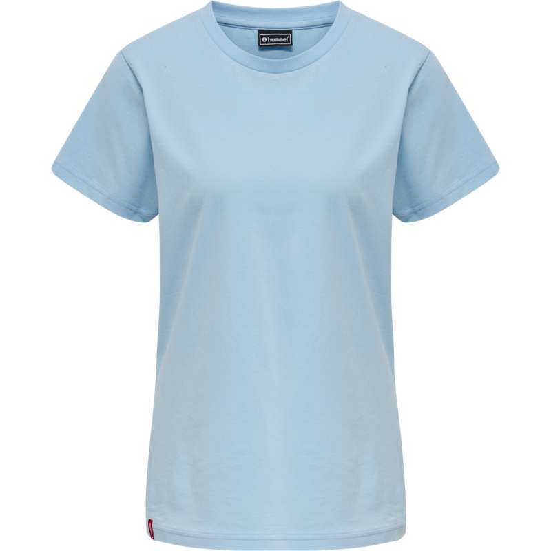 Hummel Red Basic S/S T-shirts Damen Blau | 755398-418