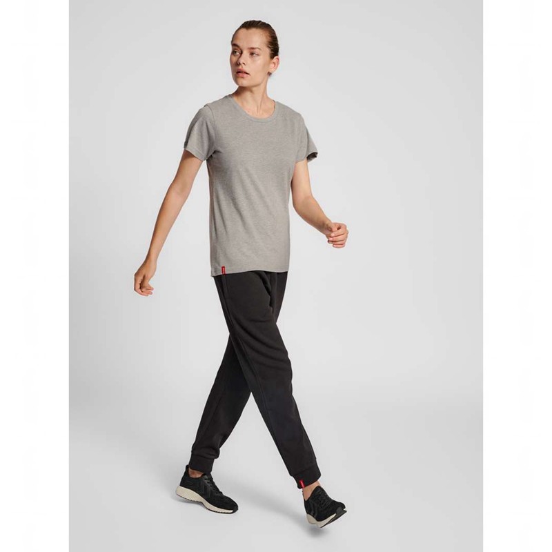 Hummel Red Basic S/S T-shirts Damen Grau | 133815-942