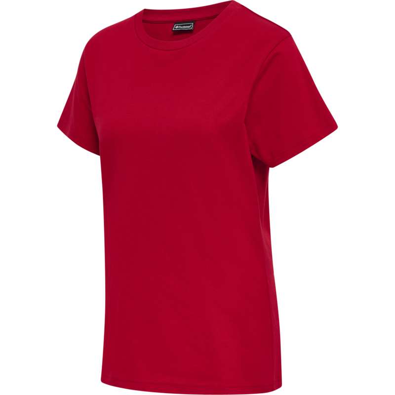 Hummel Red Basic S/S T-shirts Damen Rot | 005579-684