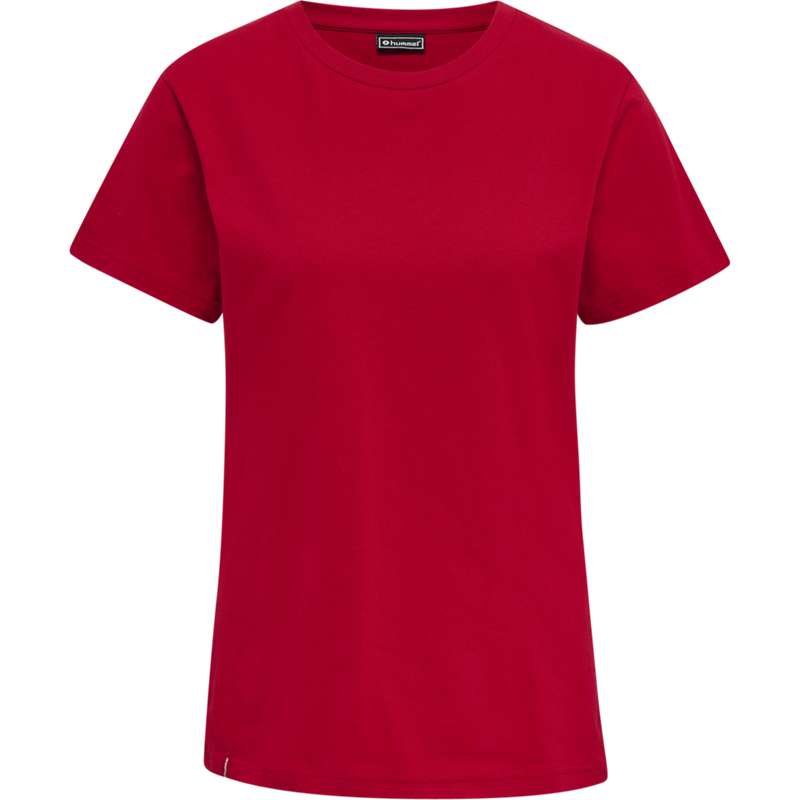 Hummel Red Basic S/S T-shirts Damen Rot | 005579-684