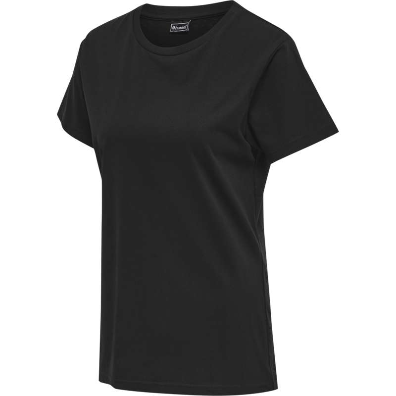Hummel Red Basic S/S T-shirts Damen Schwarz | 676989-841
