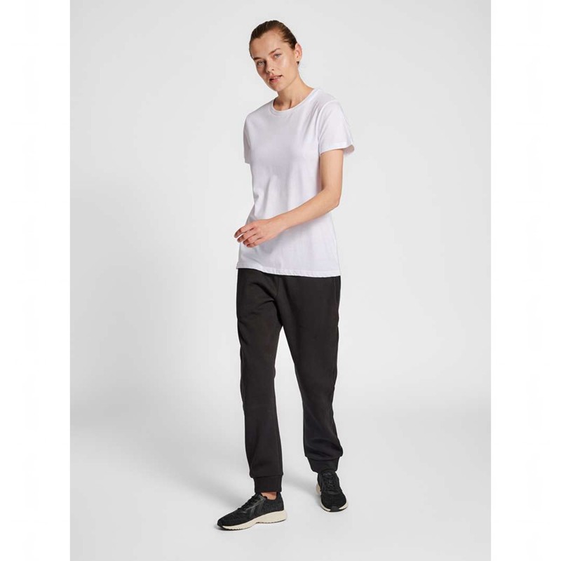 Hummel Red Basic S/S T-shirts Damen Weiß | 045787-277