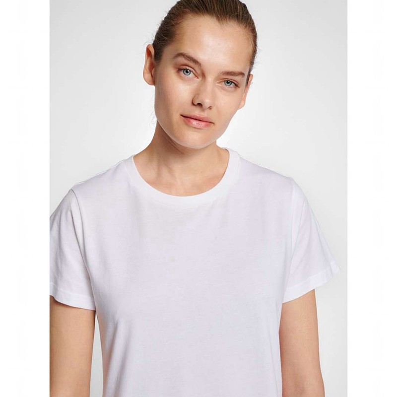 Hummel Red Basic S/S T-shirts Damen Weiß | 045787-277