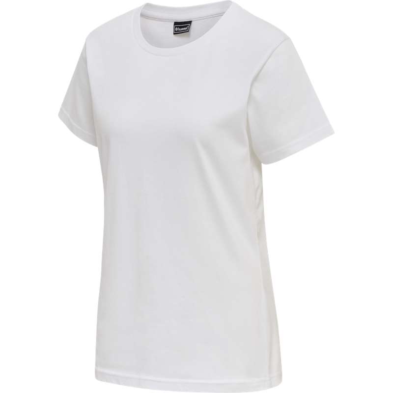 Hummel Red Basic S/S T-shirts Damen Weiß | 045787-277