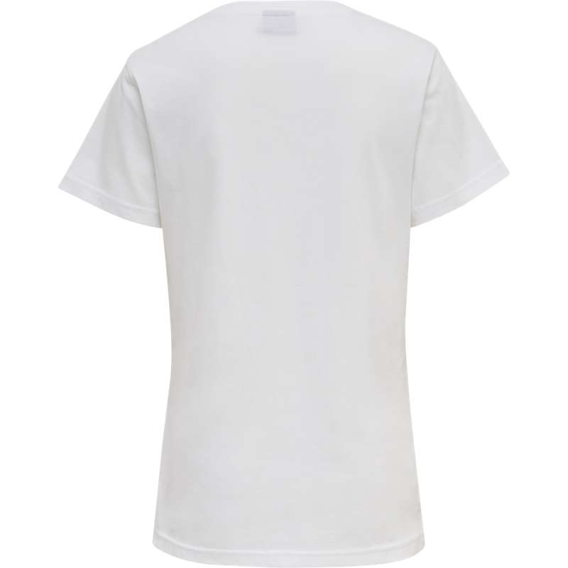 Hummel Red Basic S/S T-shirts Damen Weiß | 045787-277