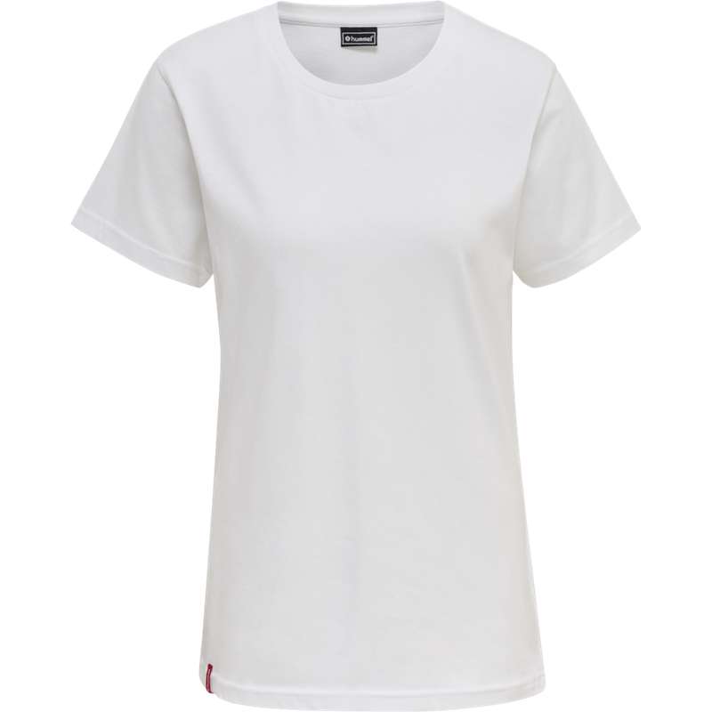 Hummel Red Basic S/S T-shirts Damen Weiß | 045787-277