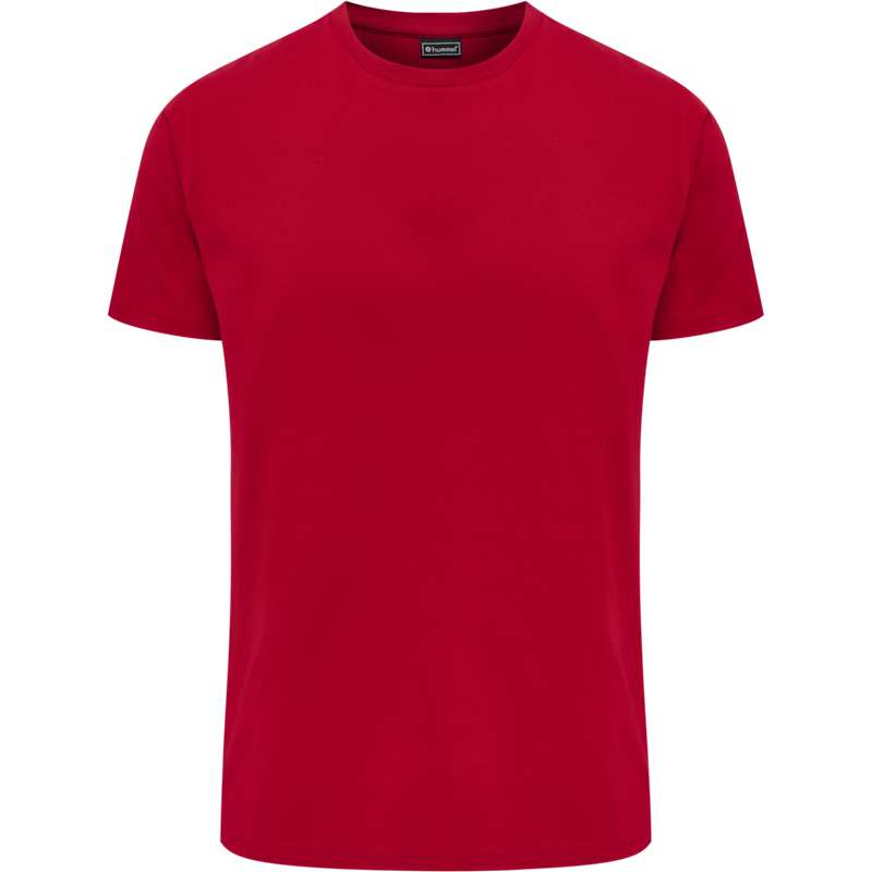 Hummel Red Basic S/S T-shirts Herren Rot | 720649-231
