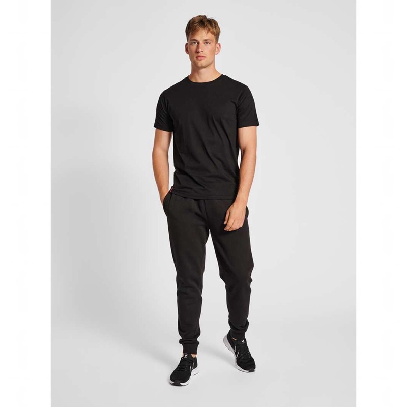 Hummel Red Basic S/S T-shirts Herren Schwarz | 770044-075