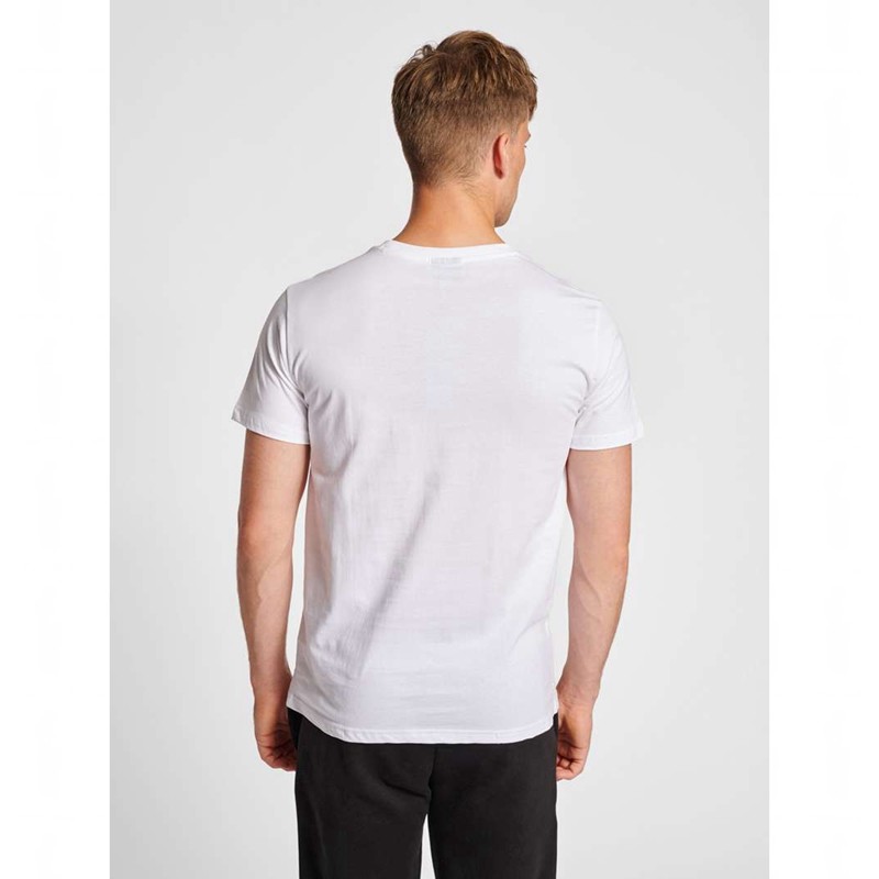 Hummel Red Basic S/S T-shirts Herren Weiß | 692056-952