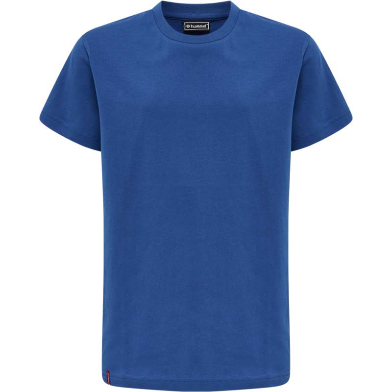 Hummel Red Basic S/S T-shirts Kinder Blau | 100344-860