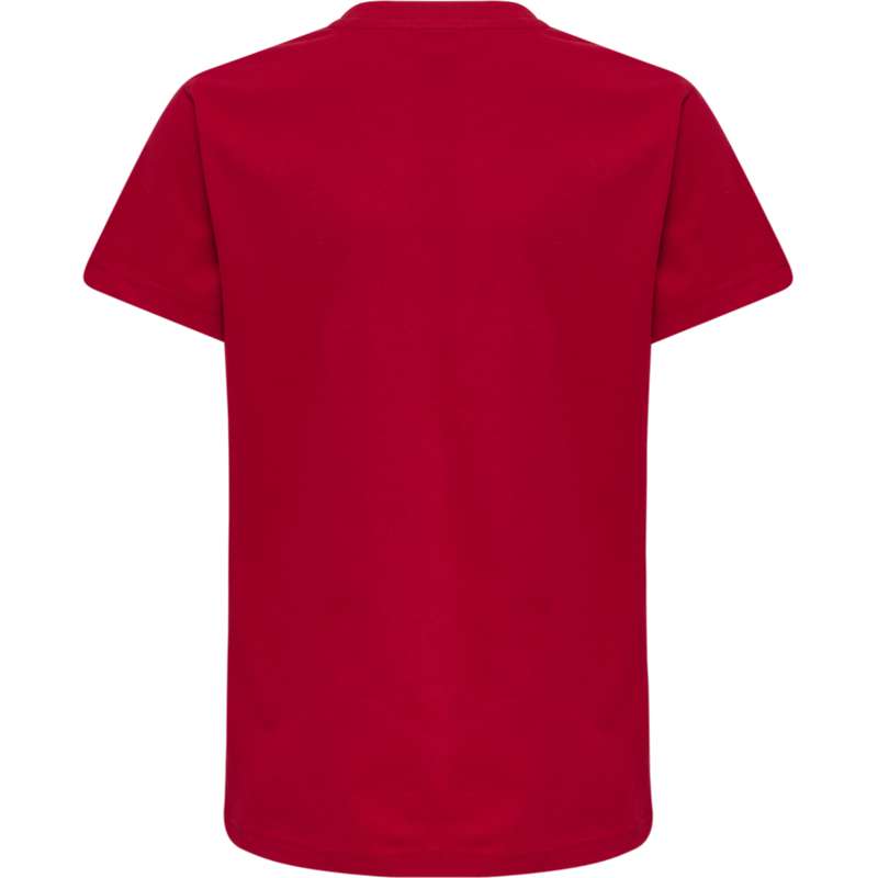 Hummel Red Basic S/S T-shirts Kinder Rot | 647631-584