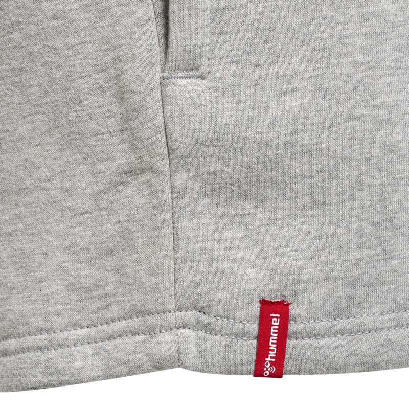Hummel Red Basic Sweat Polo Shirts Kinder Grau | 944938-579