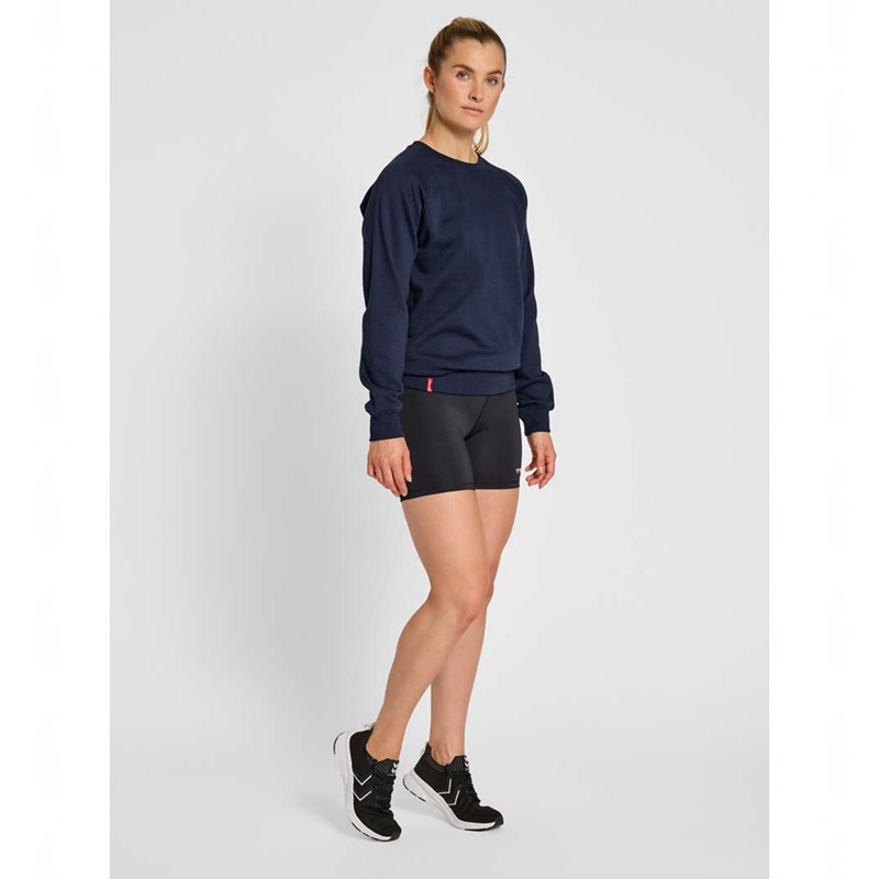 Hummel Red Classic Hoodie Damen Navy | 290462-019