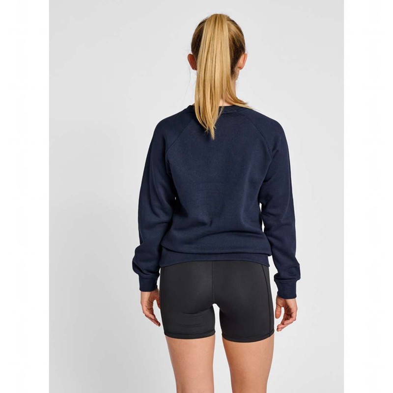Hummel Red Classic Hoodie Damen Navy | 290462-019