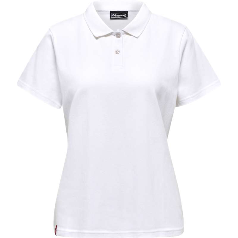 Hummel Red Classic Polo Kurze Hose Damen Weiß | 023891-449