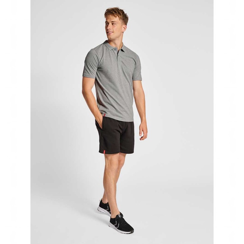 Hummel Red Classic Polo Shirts Herren Grau | 114564-616
