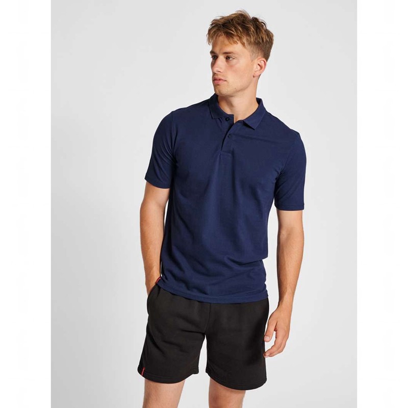 Hummel Red Classic Polo Shirts Herren Navy | 852575-844