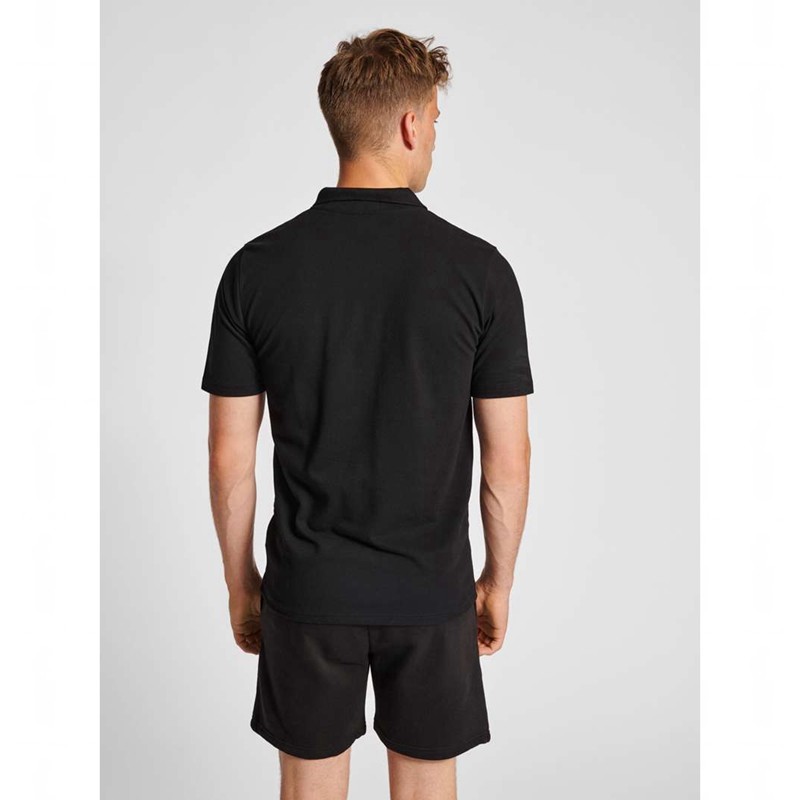 Hummel Red Classic Polo Shirts Herren Schwarz | 329855-918