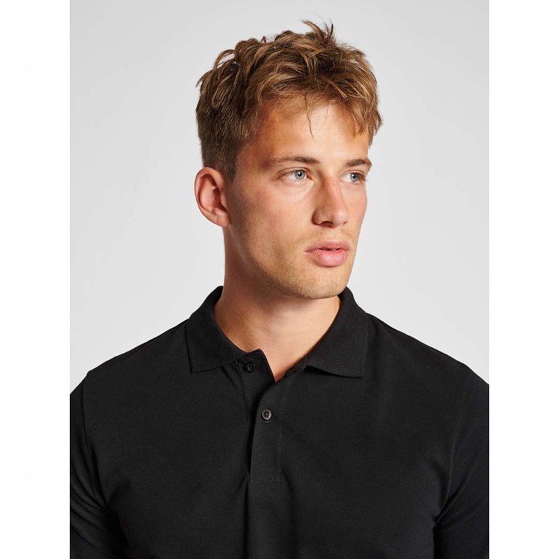 Hummel Red Classic Polo Shirts Herren Schwarz | 329855-918