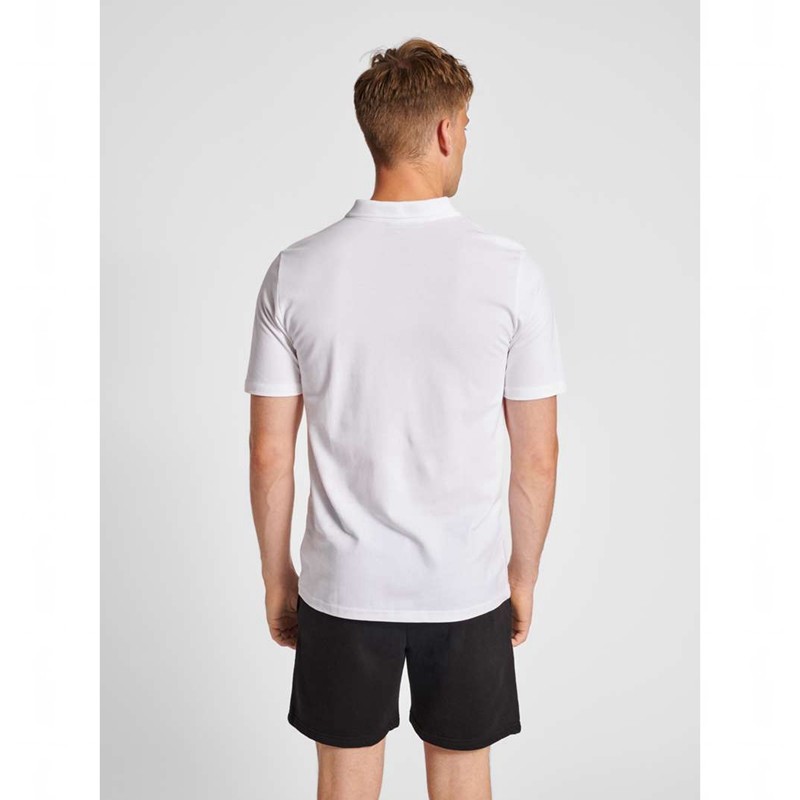 Hummel Red Classic Polo Shirts Herren Weiß | 746361-778