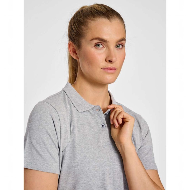 Hummel Red Classic Polo T-shirts Damen Grau | 520784-326