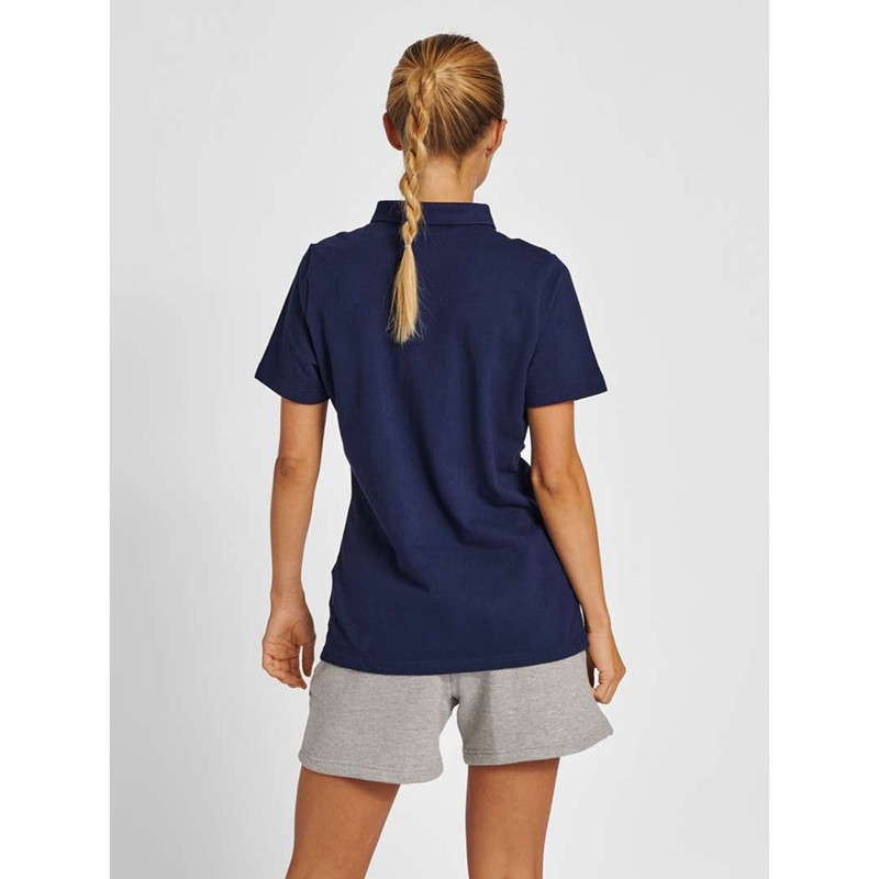 Hummel Red Classic Polo T-shirts Damen Navy | 063769-157