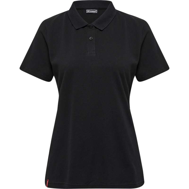 Hummel Red Classic Polo T-shirts Damen Schwarz | 002504-741