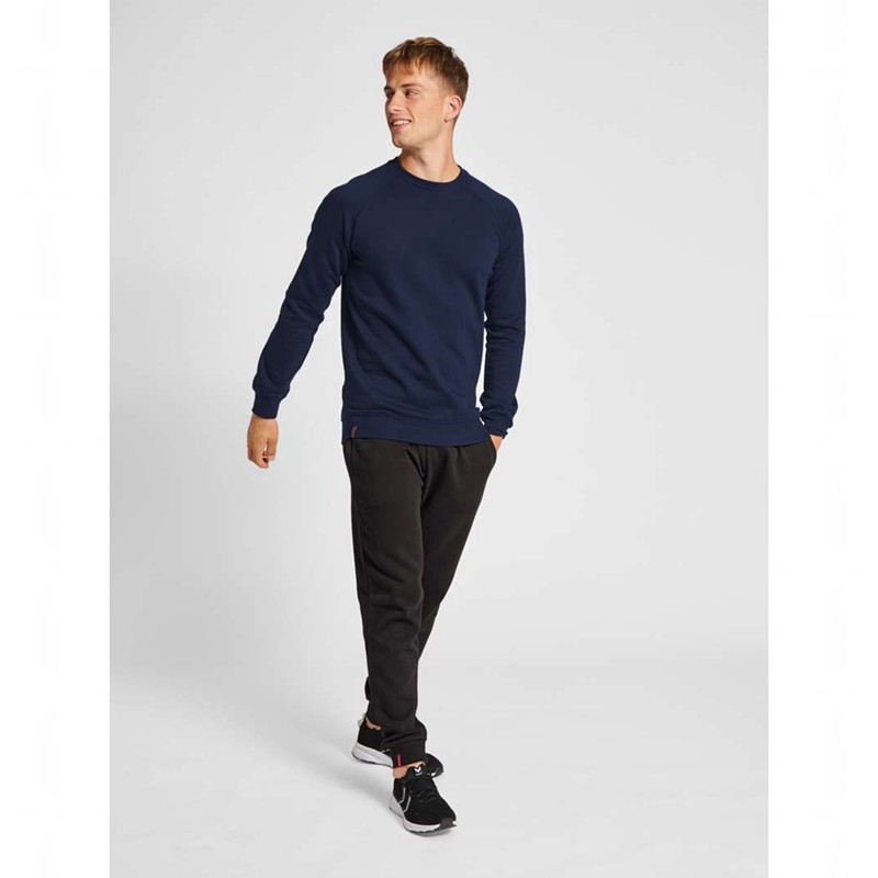 Hummel Red Classic Sweatshirt Herren Navy | 930514-076