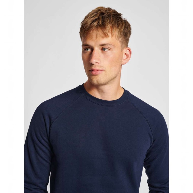 Hummel Red Classic Sweatshirt Herren Navy | 930514-076