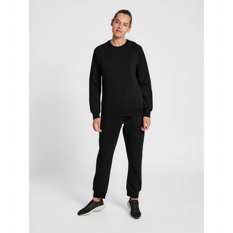 Hummel Red Classic Sweatshirts Damen Schwarz | 685172-989