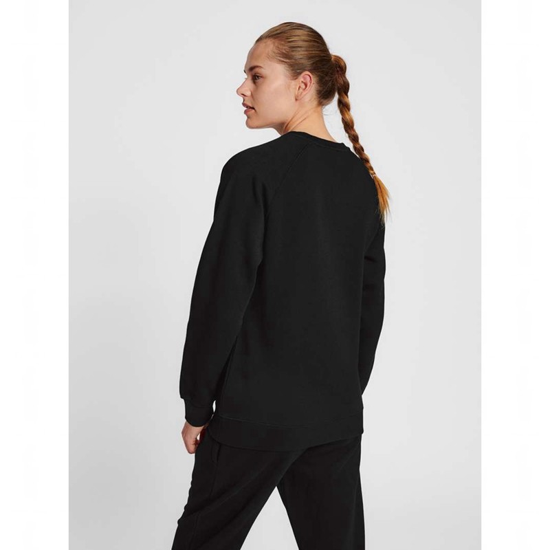 Hummel Red Classic Sweatshirts Damen Schwarz | 685172-989