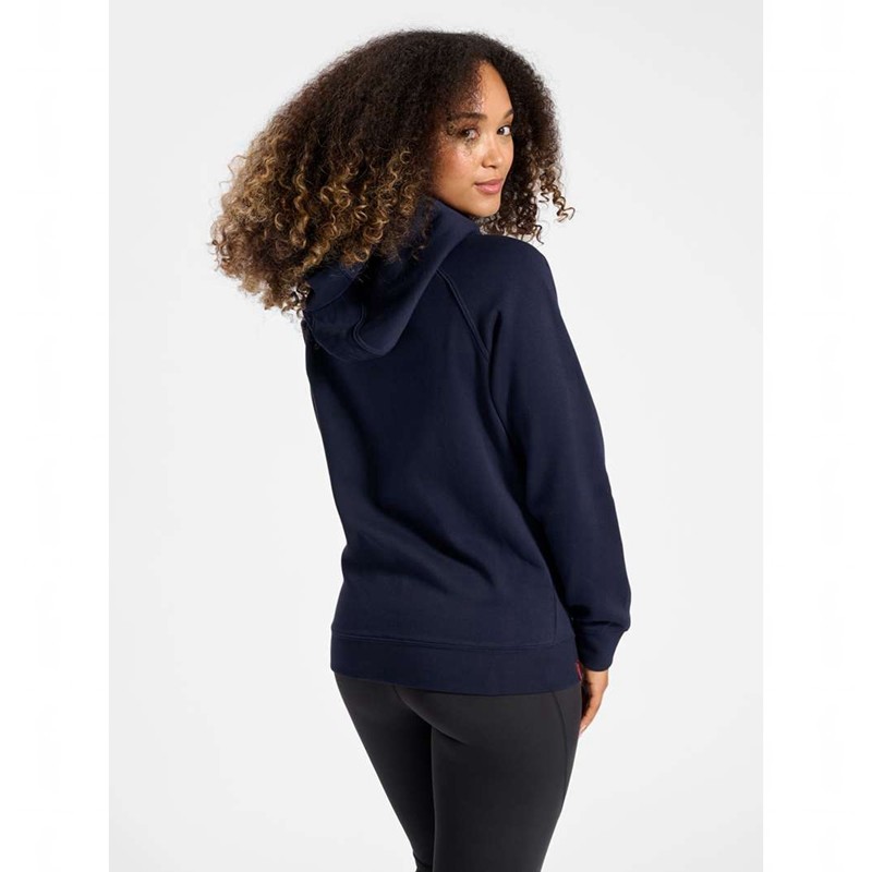 Hummel Red Classic Zip Hoodie Damen Navy | 164546-732