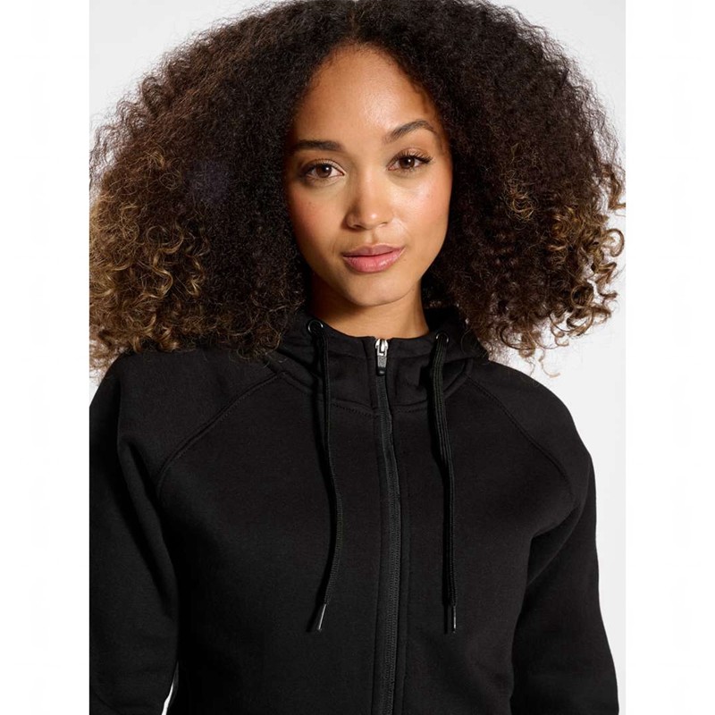 Hummel Red Classic Zip Hoodie Damen Schwarz | 062023-910