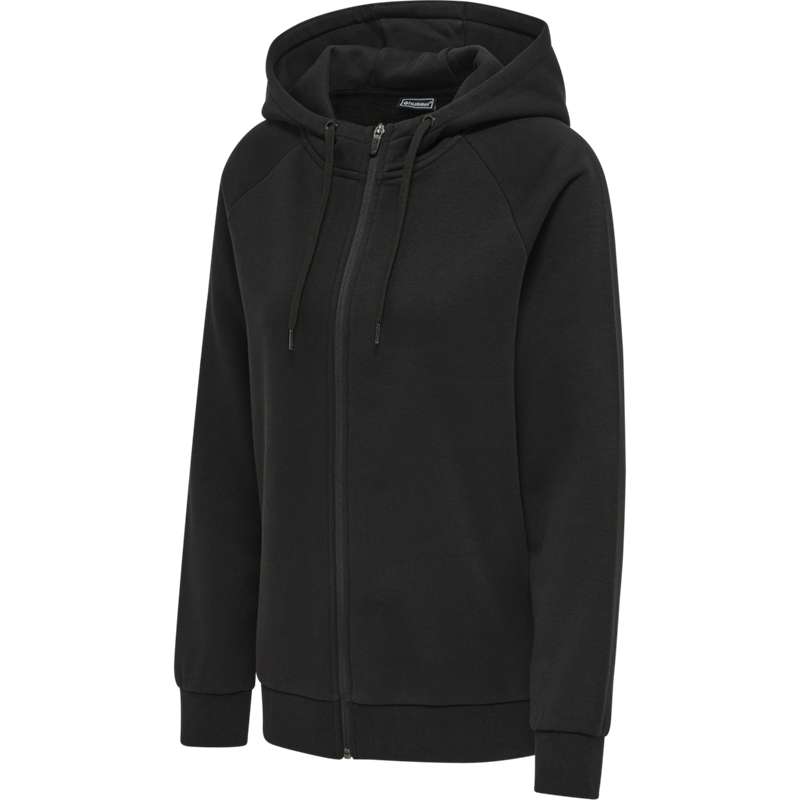 Hummel Red Classic Zip Hoodie Damen Schwarz | 062023-910