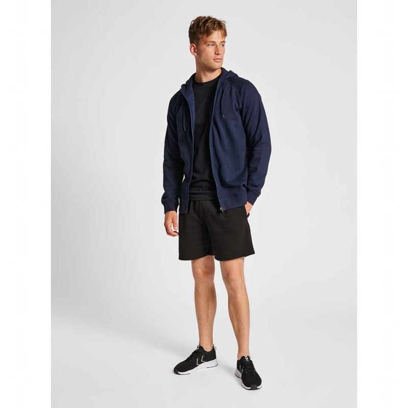 Hummel Red Classic Zip Hoodie Herren Navy | 663208-636